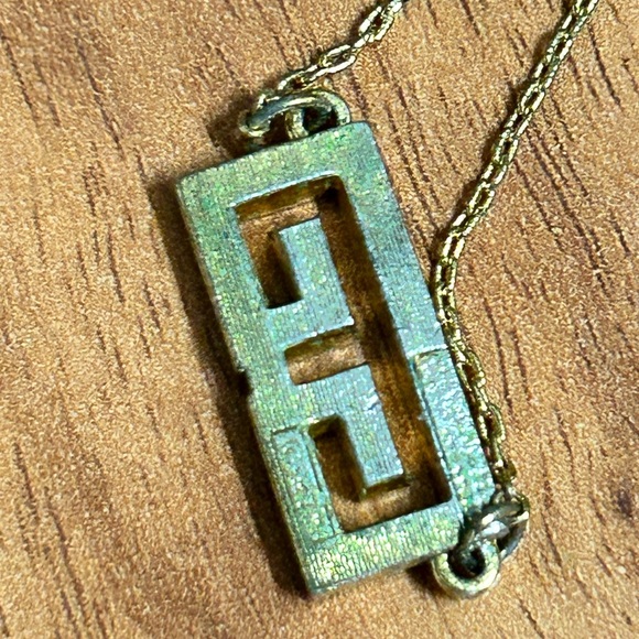 Authentic Givenchy Rhinestone "GG" Logo Necklace - Picture 11 of 11